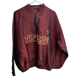 Vintage Surf Style Windbreaker Jacket